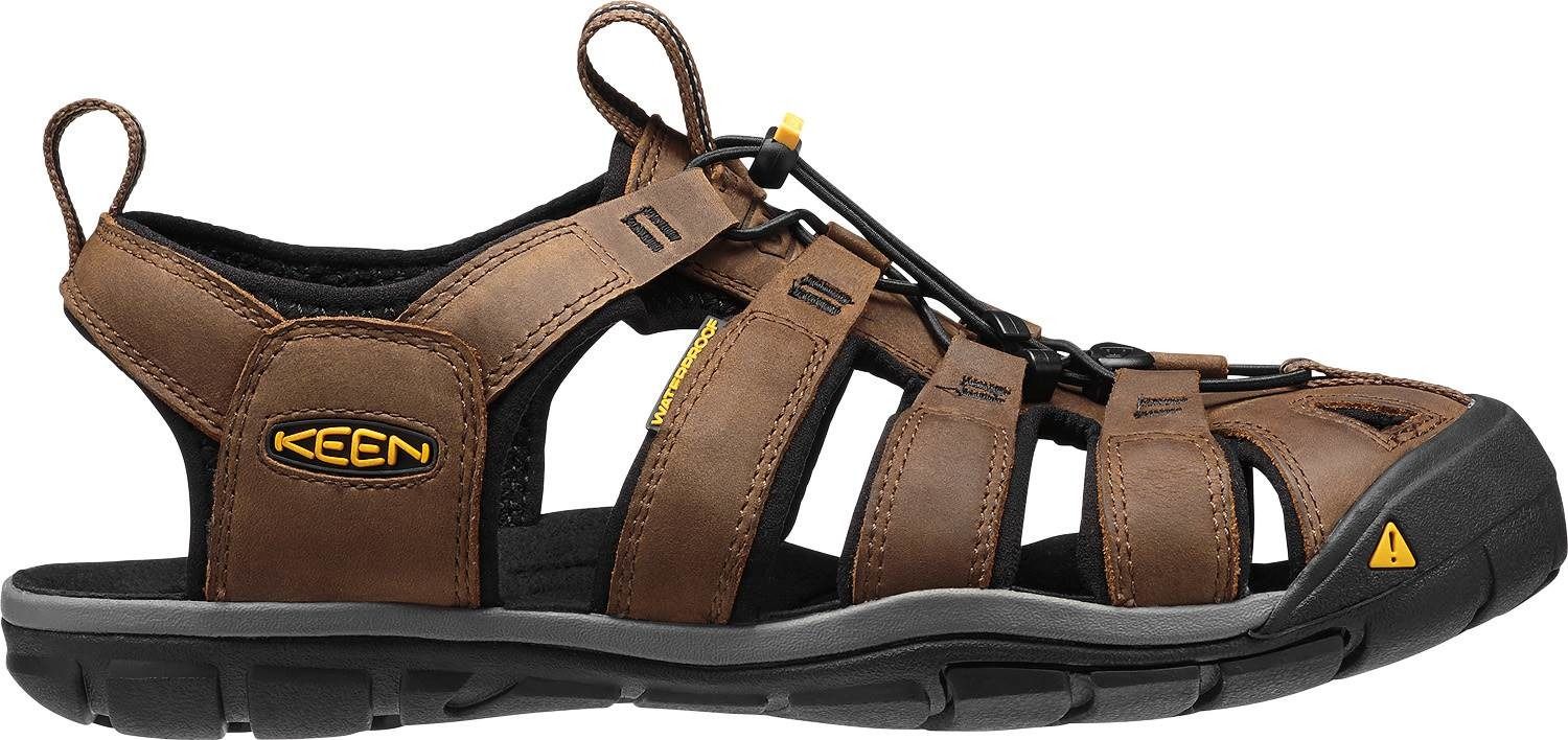 Keen Sandały męskie Clearwater CNX Leather Dark Earth/Black r. 42 (1013106)