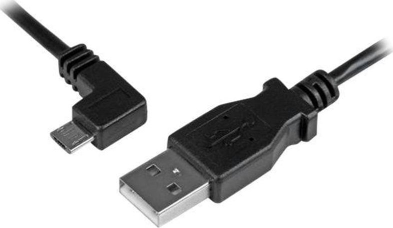 Kabel USB StarTech USB-A - microUSB 0.5 m Czarny (USBAUB50CMLA)