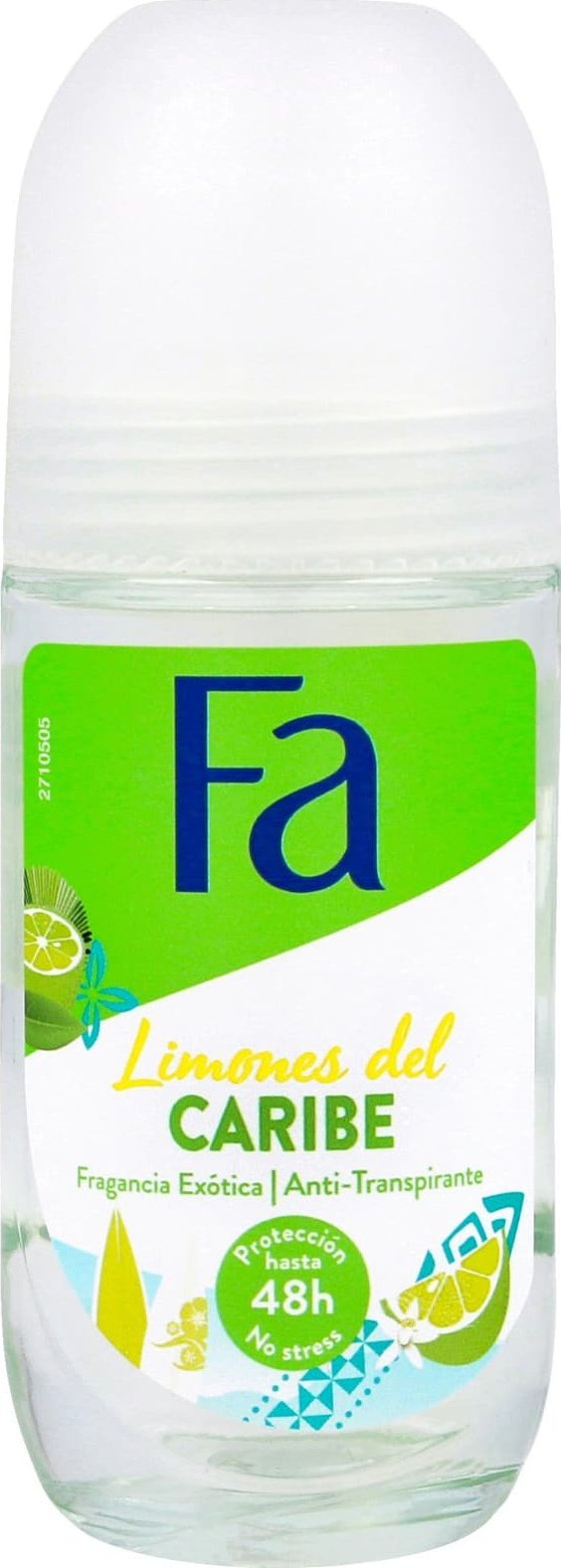 Fa FA Limones Del Caribe Antyperspirant damski roll-on 50 ml