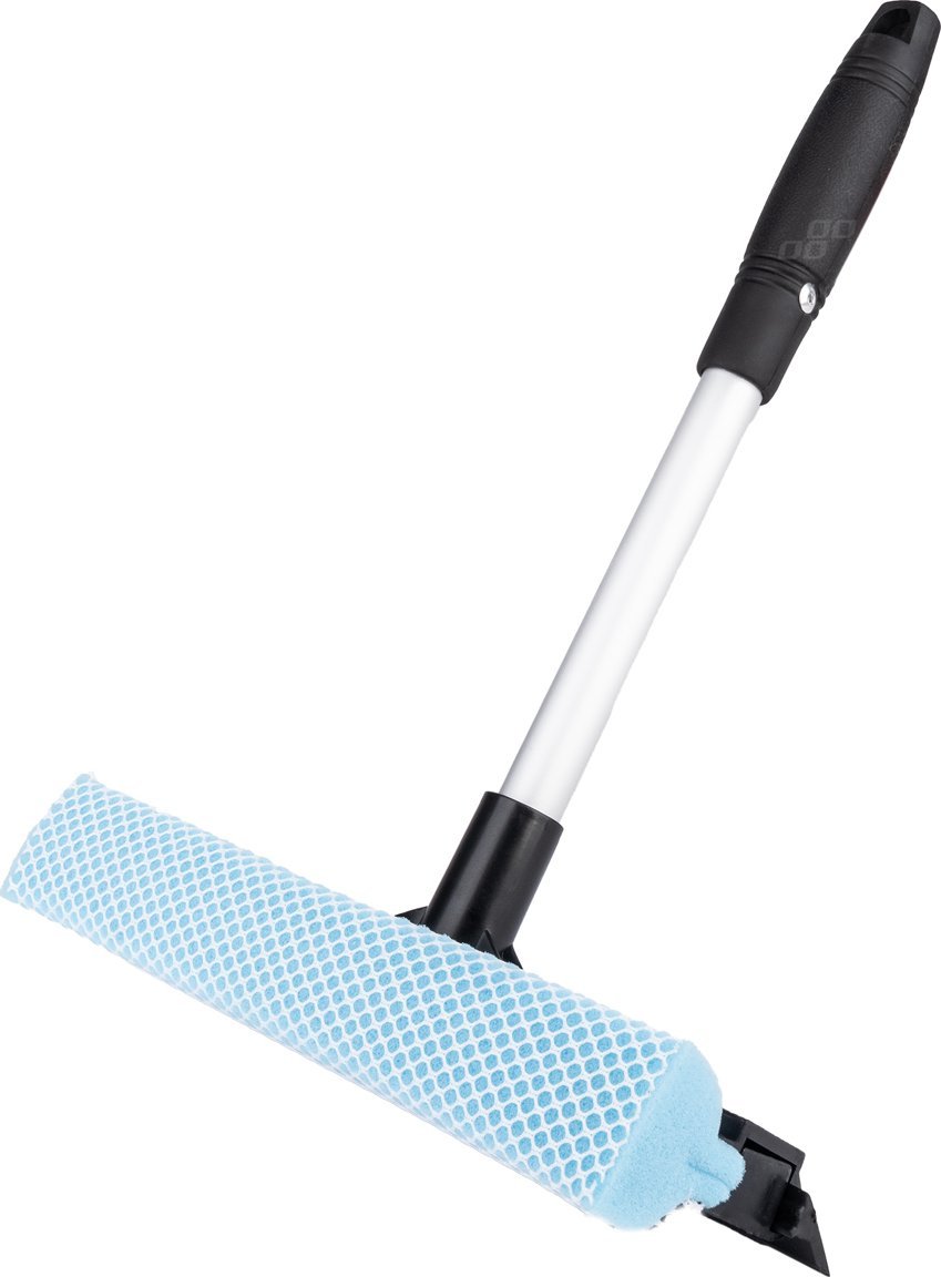 AMiO Myjka do szyb okien luster aluminiowa + ściągaczka do wody 30,5 cm amio-03851