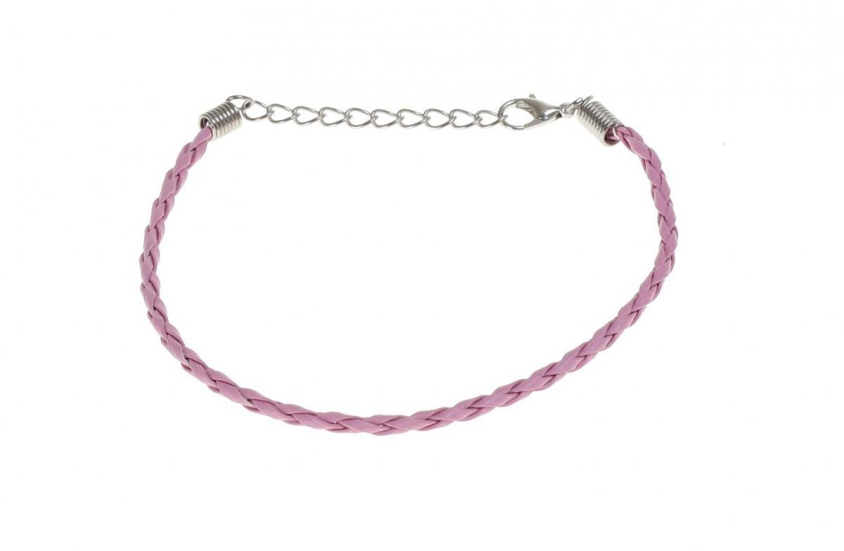 Bransoletka różowa