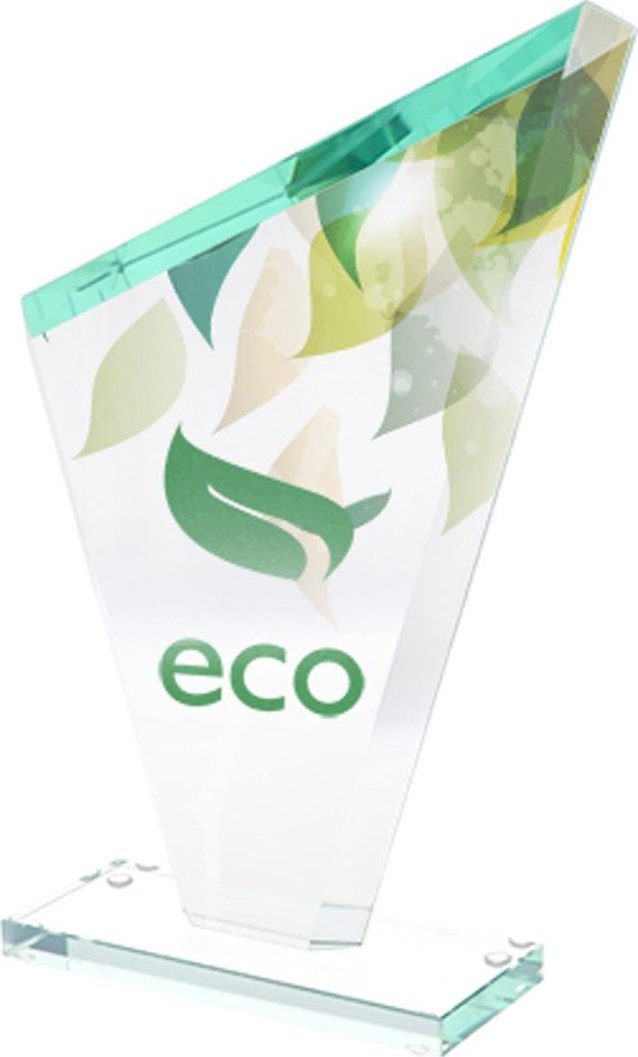 Victoria Sport Trofeum szklane z nadrukiem kolorowym LuxorJet