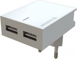 Ładowarka Swissten 2x USB-A 3 A (22032000)