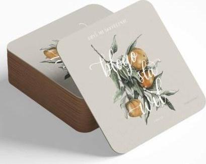 Szaron Podstawka korkowa - Obyś mandarynki