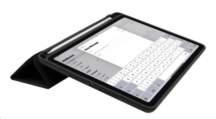 Etui na tablet Fixed Etui Padcover+ Do Ipad 10.2 2019/2020/2021, Czarne