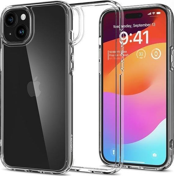 Spigen Spigen Ultra Hybrid iPhone 15 6.1" crystal clear ACS06793