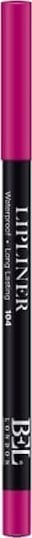 Bel London Bel London, BEL London, Hydrogenated Vegetable Oil, Waterproof, Contour, Lip Liner, 104, Pink, 0.78 g For Women