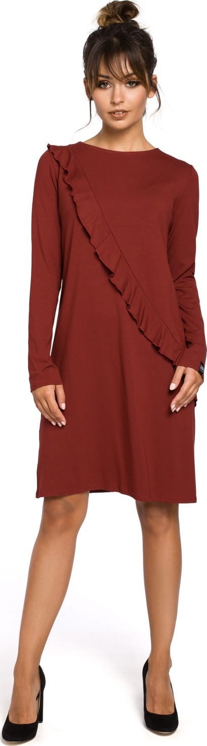 BeWear Sukienka Model B053 Bordo