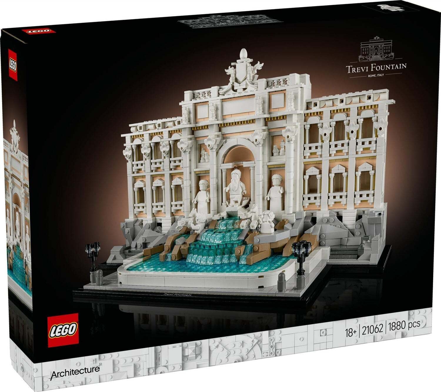 LEGO Architecture Fontanna di Trevi