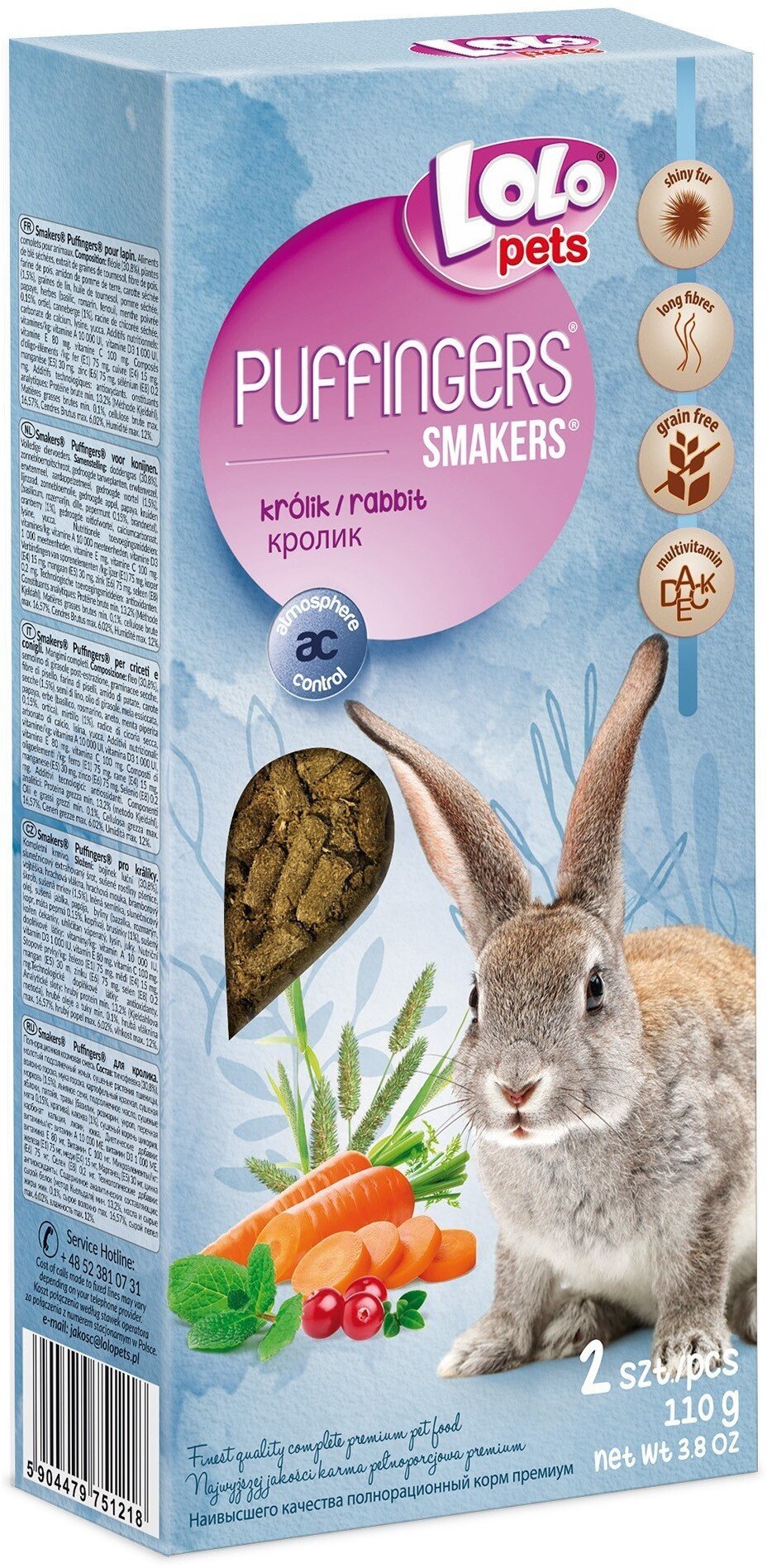 SMAKERS PUFFINGERS DLA KRÓLIKA