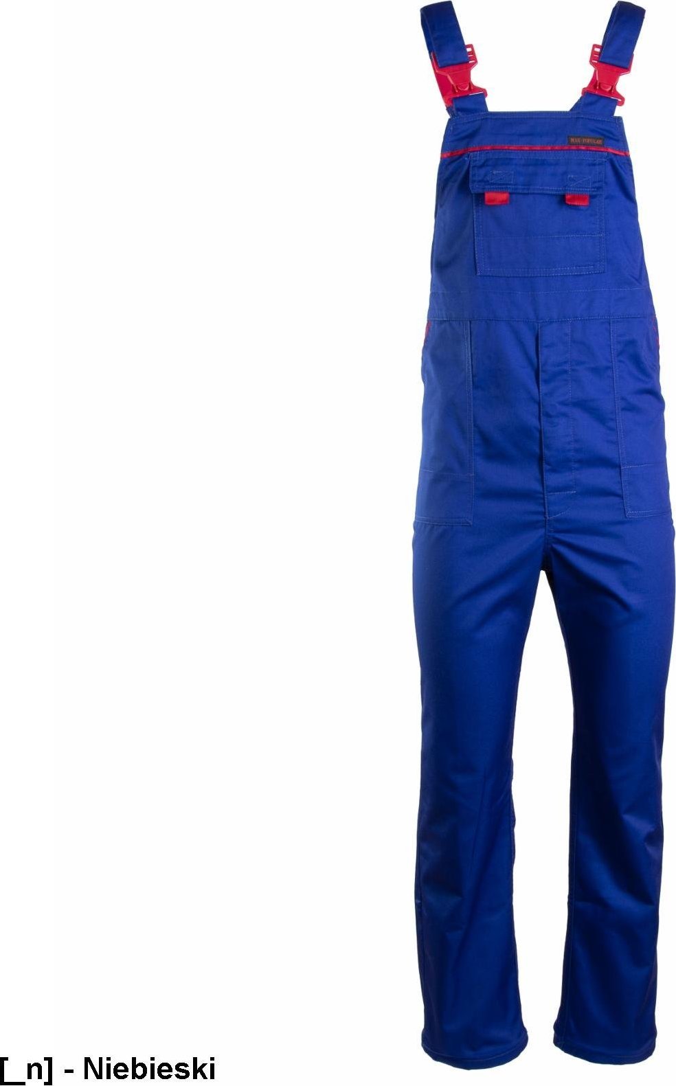 Polstar AMOG - MAX-POPULAR SPODNIE OGRODNICZKI, POLIESTER/BAWEŁNA (65% /35%), 260G/M2, - stalowy 102