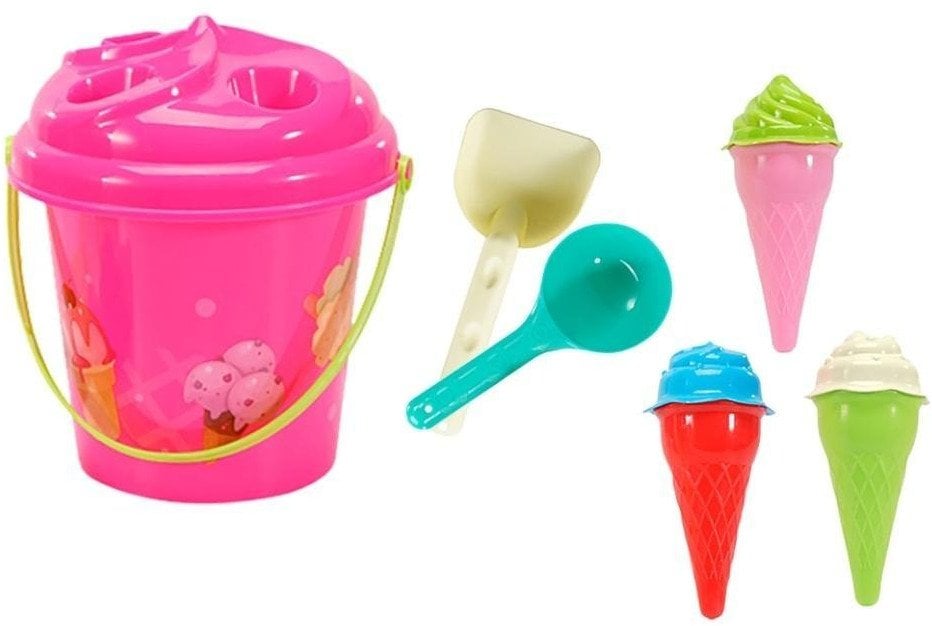 Zestaw do piasku różowy sportox kids 137662