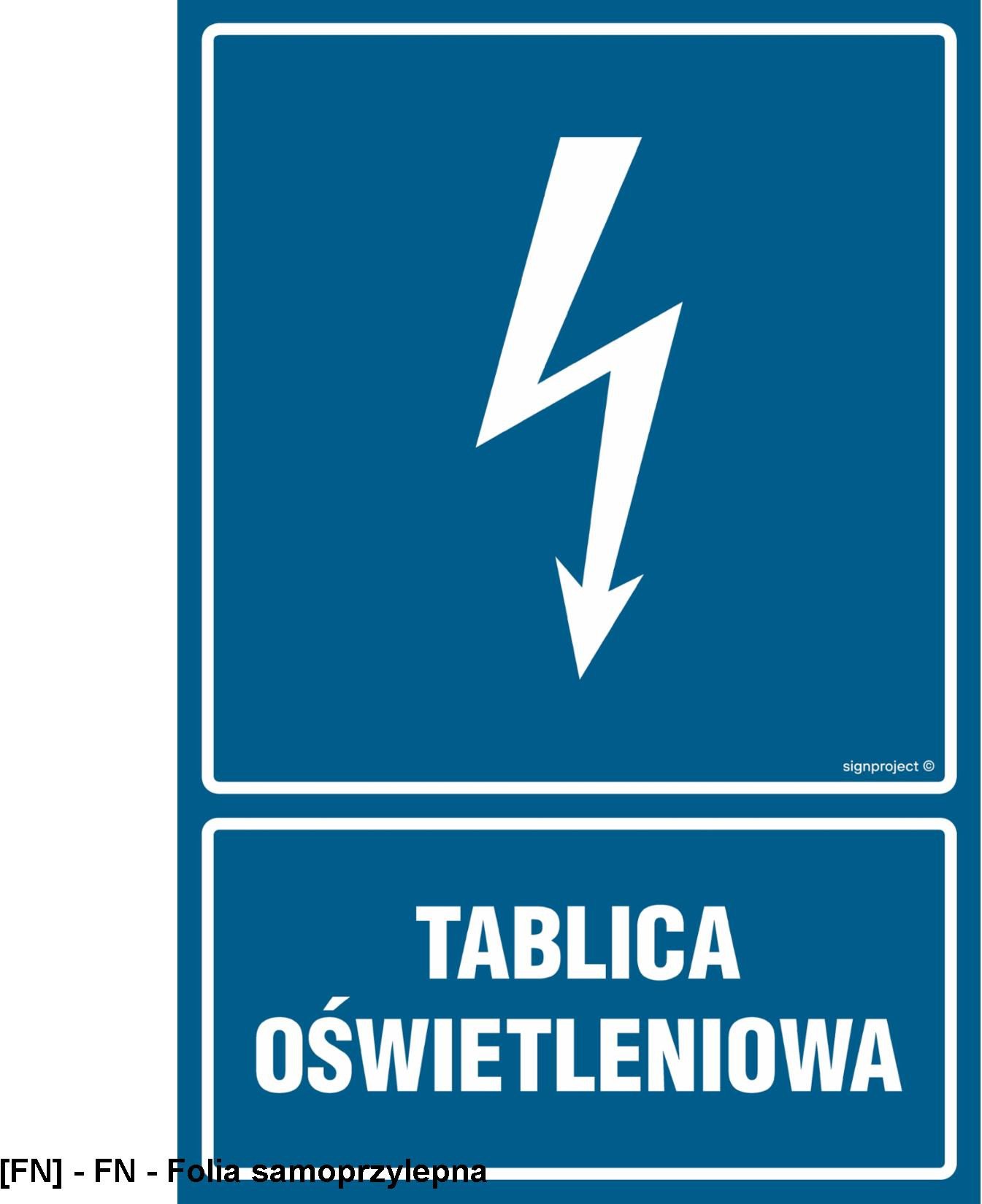 HG048 - Tablica oświetleniowa 700x1050