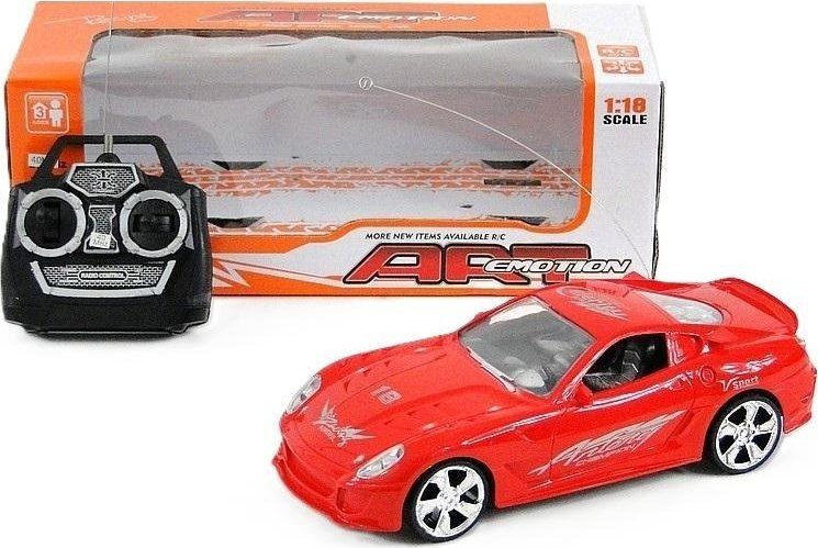 Auto sportowe R/C 4 funkcje 1:18