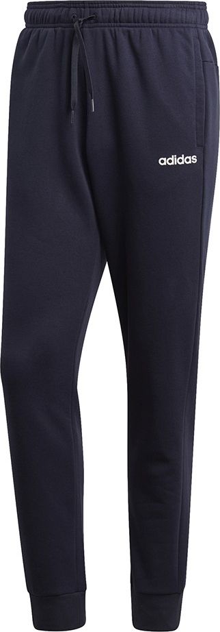 Adidas Spodnie męskie Essentials Plain Tapered Pant Fl granatowe r. S (DU0376)