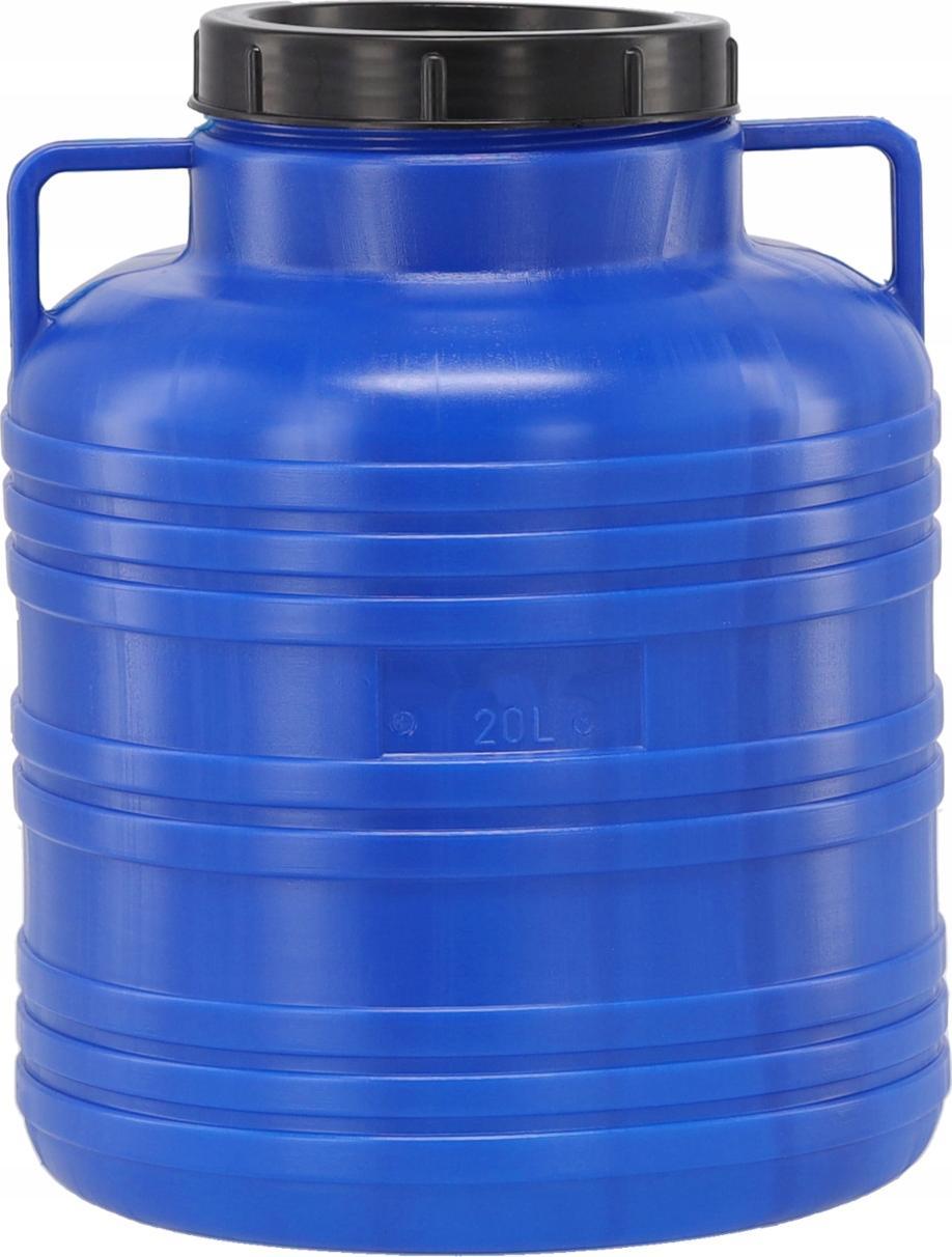 Kadax BECZKA PLASTIKOWA DO KISZENIA NA WODĘ 20L ATEST