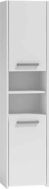 Topeshop Szafka łazienkowa regał 40cm biały (S40 BIEL)