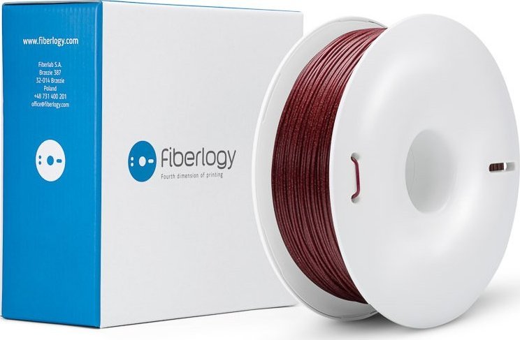 Fiberlogy Filament Easy PLA Ruby Red 1,75 mm 0,85 kg