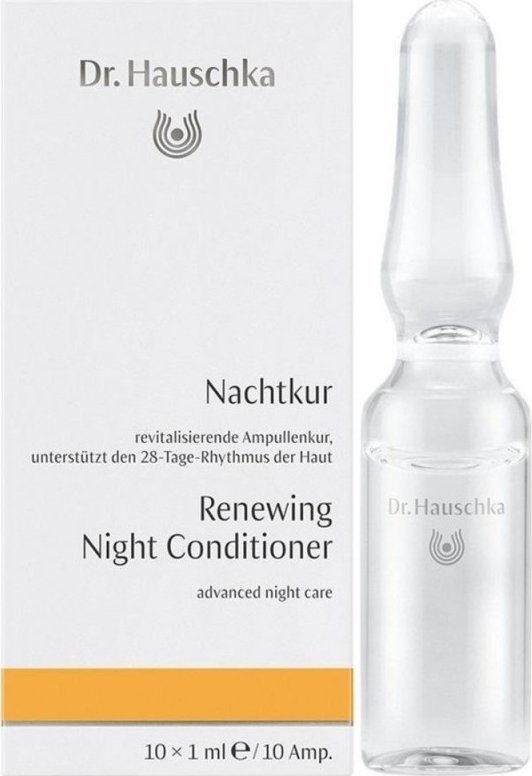 Dr. Hauschka Renewing Night Conditioner Serum do twarzy na noc w ampułkach 10x1ml