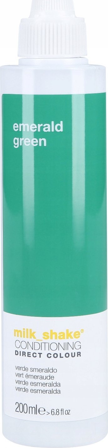 Milk Shake Milk Shake, Direct Colour, Ammonia-Free, Hair Colour Conditioner, Emerald Green, 200 ml For Women