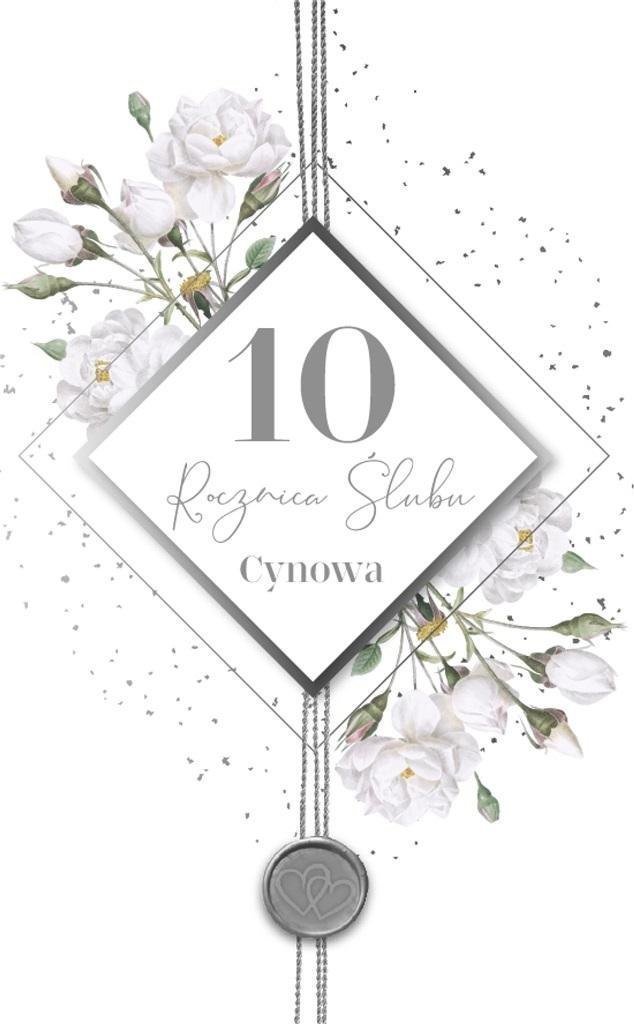 Armin Style Karnet Rocznica Ślubu 10 LUX-71