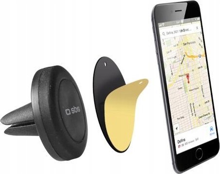 SBS Mobile SBS Lüftungsschlitz-Universalhalterung magnetisch schw