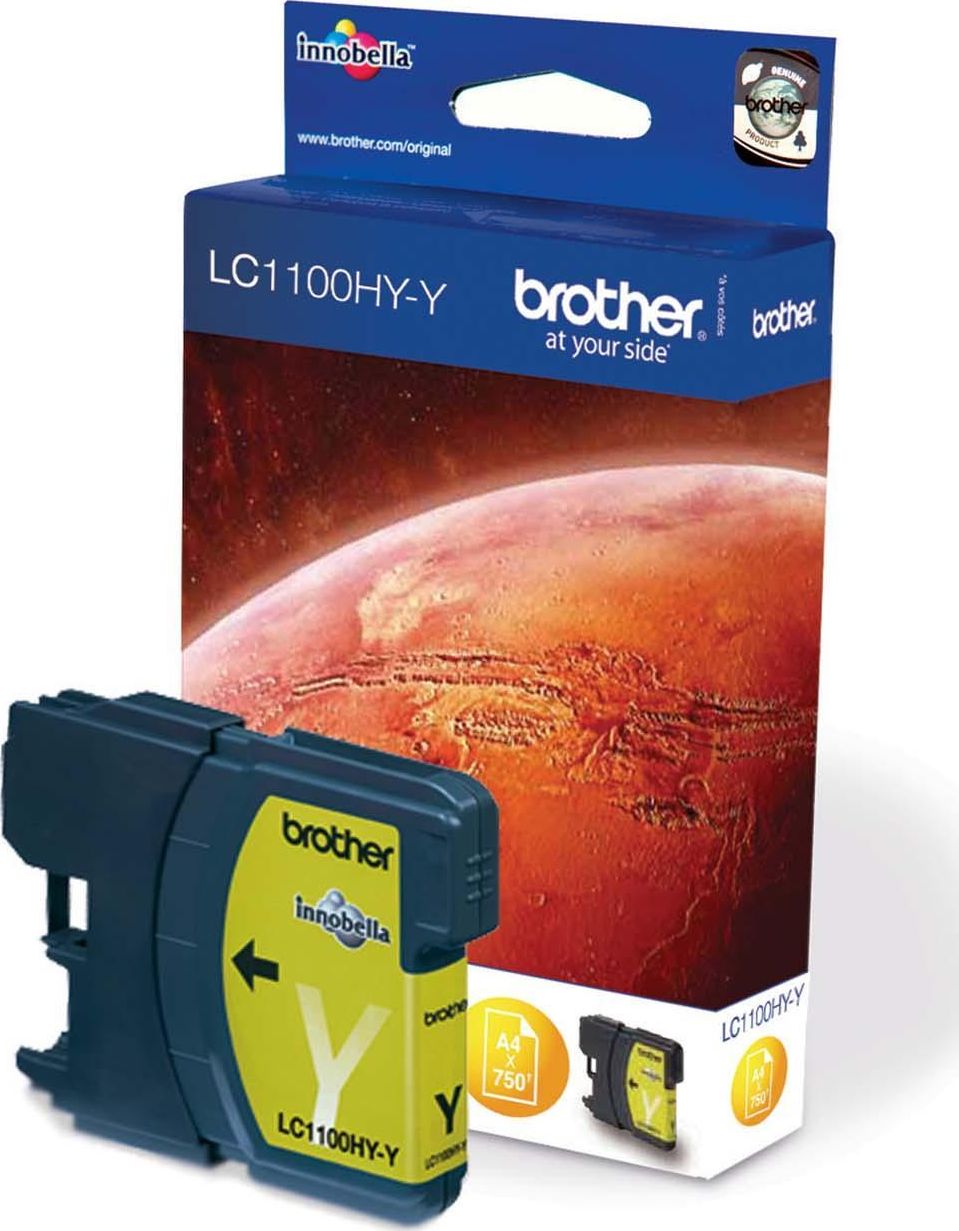 Tusz Brother Tusz żółty LC-1100Y