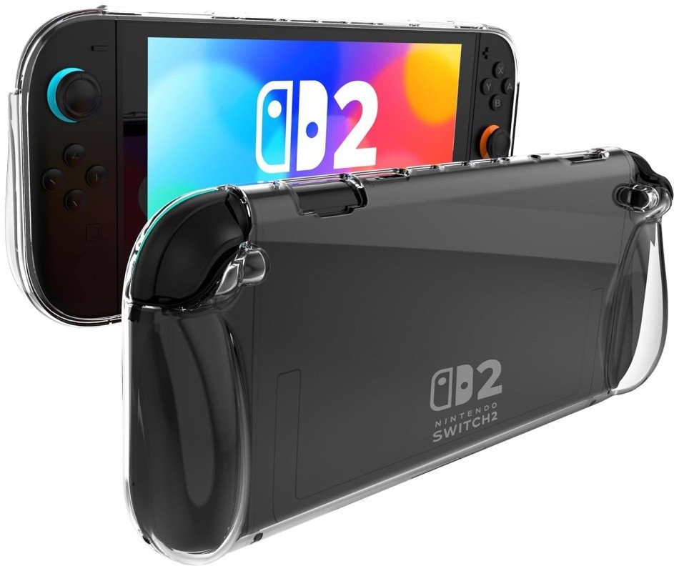 Etui Supero do Nintendo Switch 2, przezroczyste
