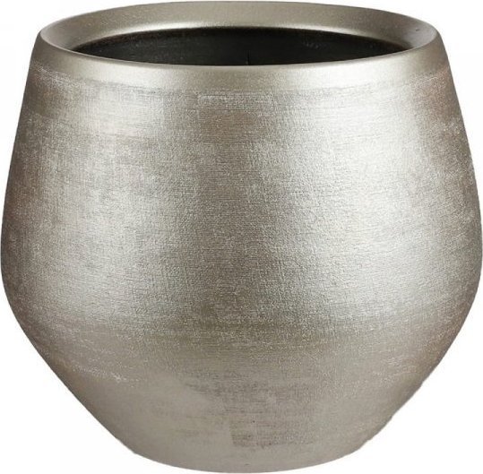 Mica Decorations Doniczka Mica Decorations Douro Okrągły Ceramika Złoty ( 29 x 25 cm)