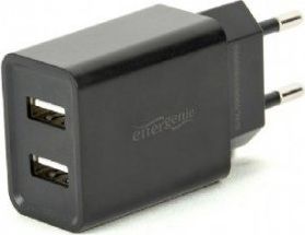 Ładowarka Energenie 2x USB-A 2.1 A (EG-U2C2A-03-BK)