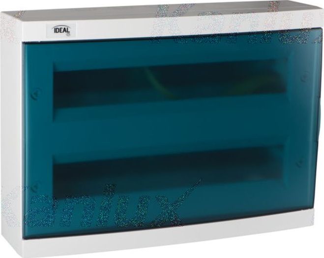 Kanlux Rozdzielnica natynkowa z szyną DIN 2x18 modułów IP30 IK07 KDB-S36T 23615