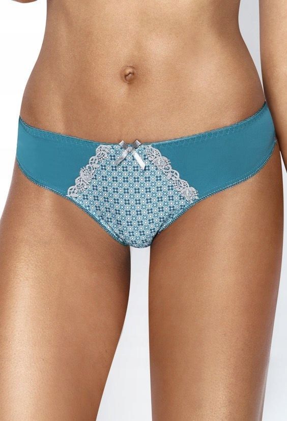 MAT Lingerie Figi damskie Noa niebieskie r. 36/S (F2736/5)