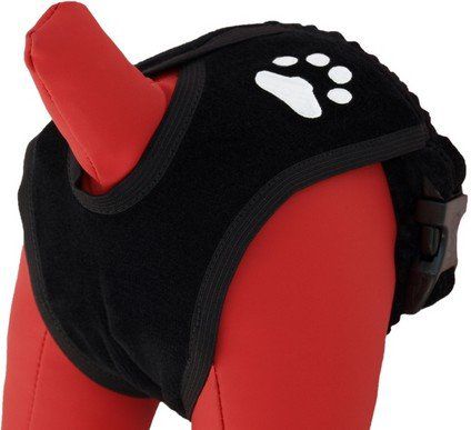 Grande Finale Majtki na cieczkę czarne Paw rozmiar 2