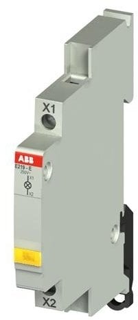 Lampka modułowa 1-fazowa żółta 12-48V AC/DC E219-E48 2CCA703423R0001