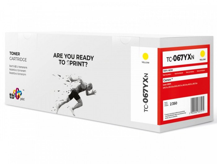 tb print Toner do Canon MF650 TC-067YXN YE 100% nowy CRG067H