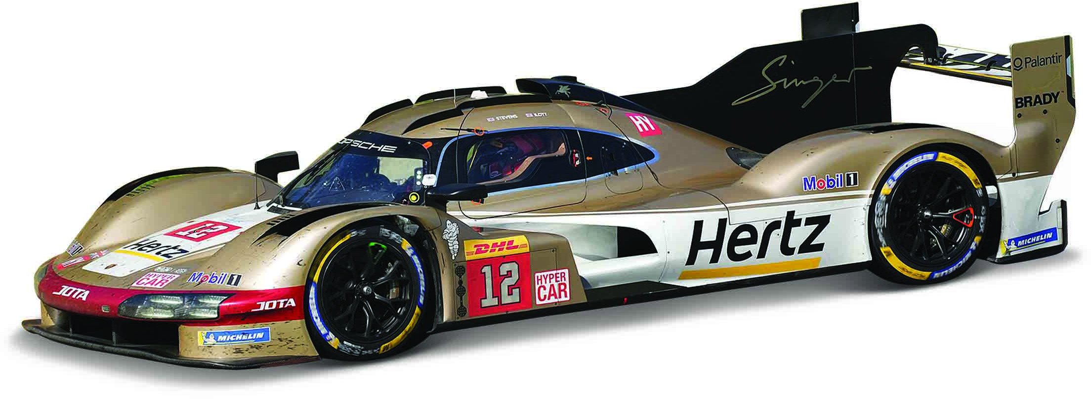 BBU 1:43 Race Porsche 963 #12 HertzJota 38317