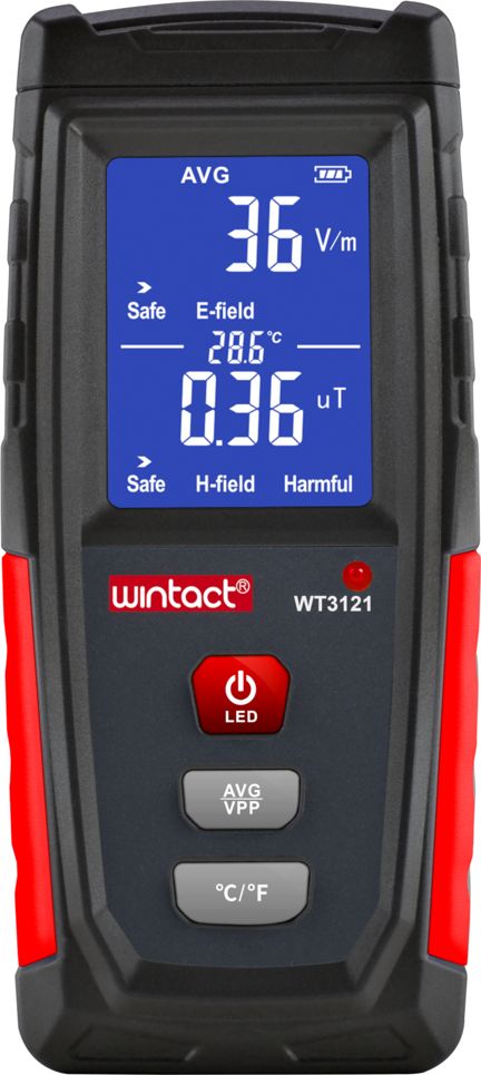 Wintact Miernik pola elektromagnetycznego GM64 uniwersalny