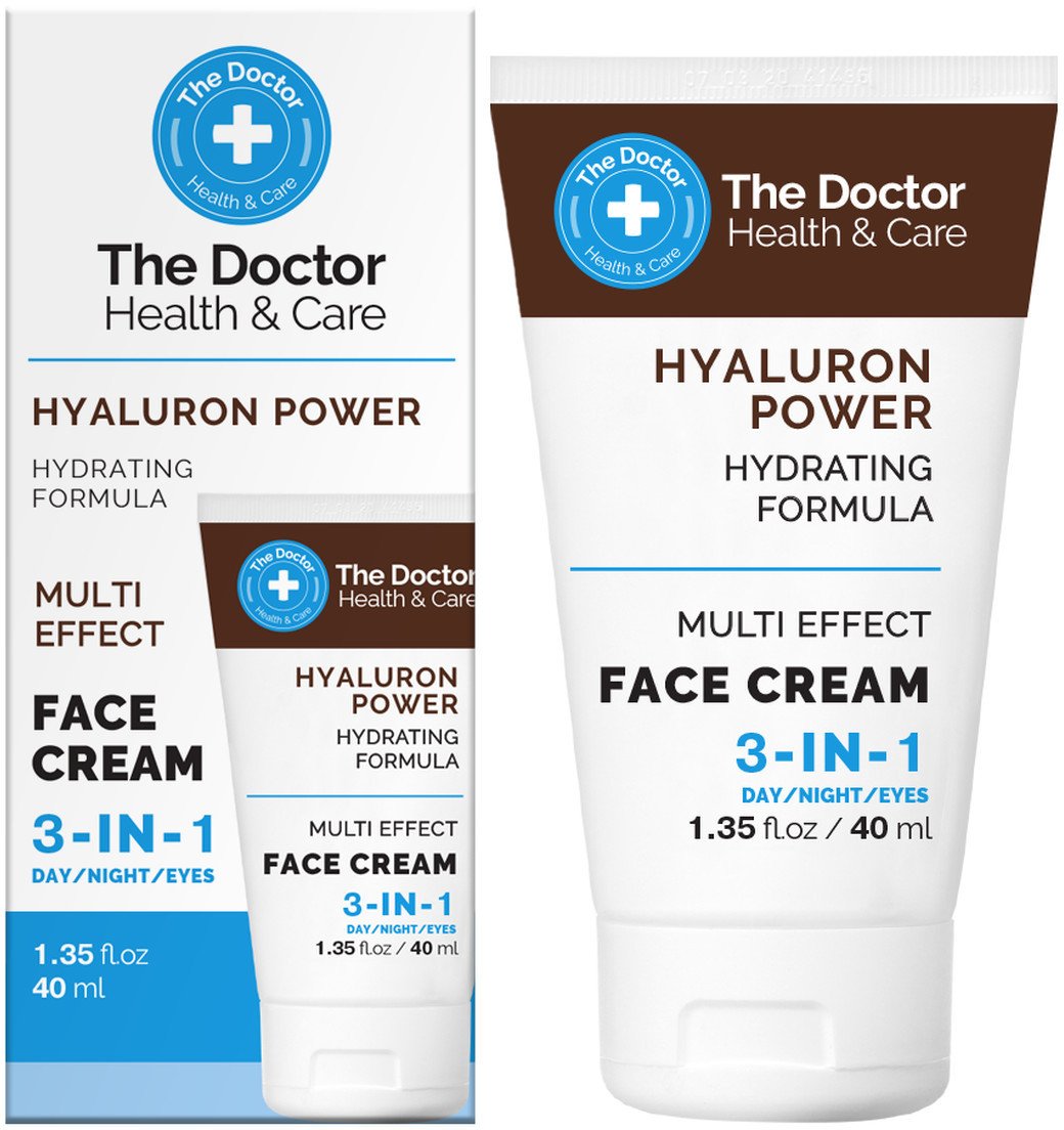 The Doctor Krem do twarzy z hialuronem 3 w 1 40ml