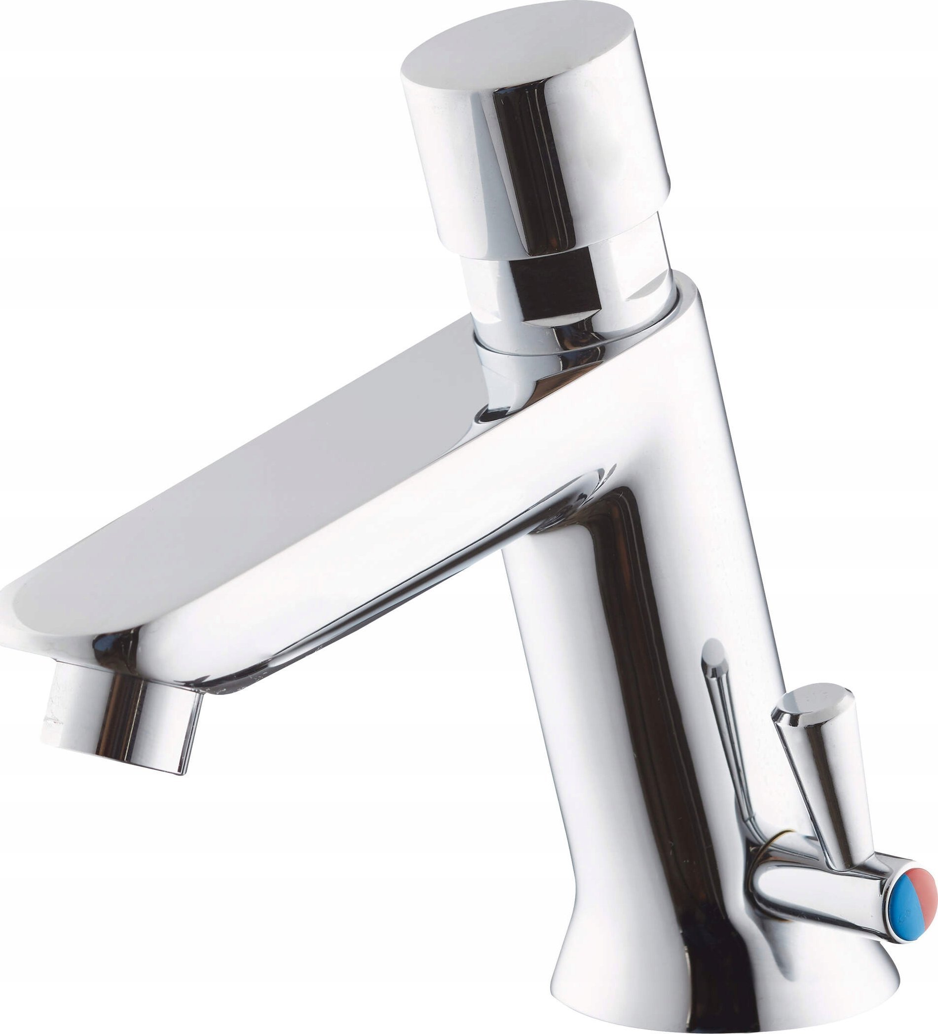 Bateria umywalkowa Deante Bateria umywalkowa czasowa z regulacją temperatury - bez zamknięcia odpływu