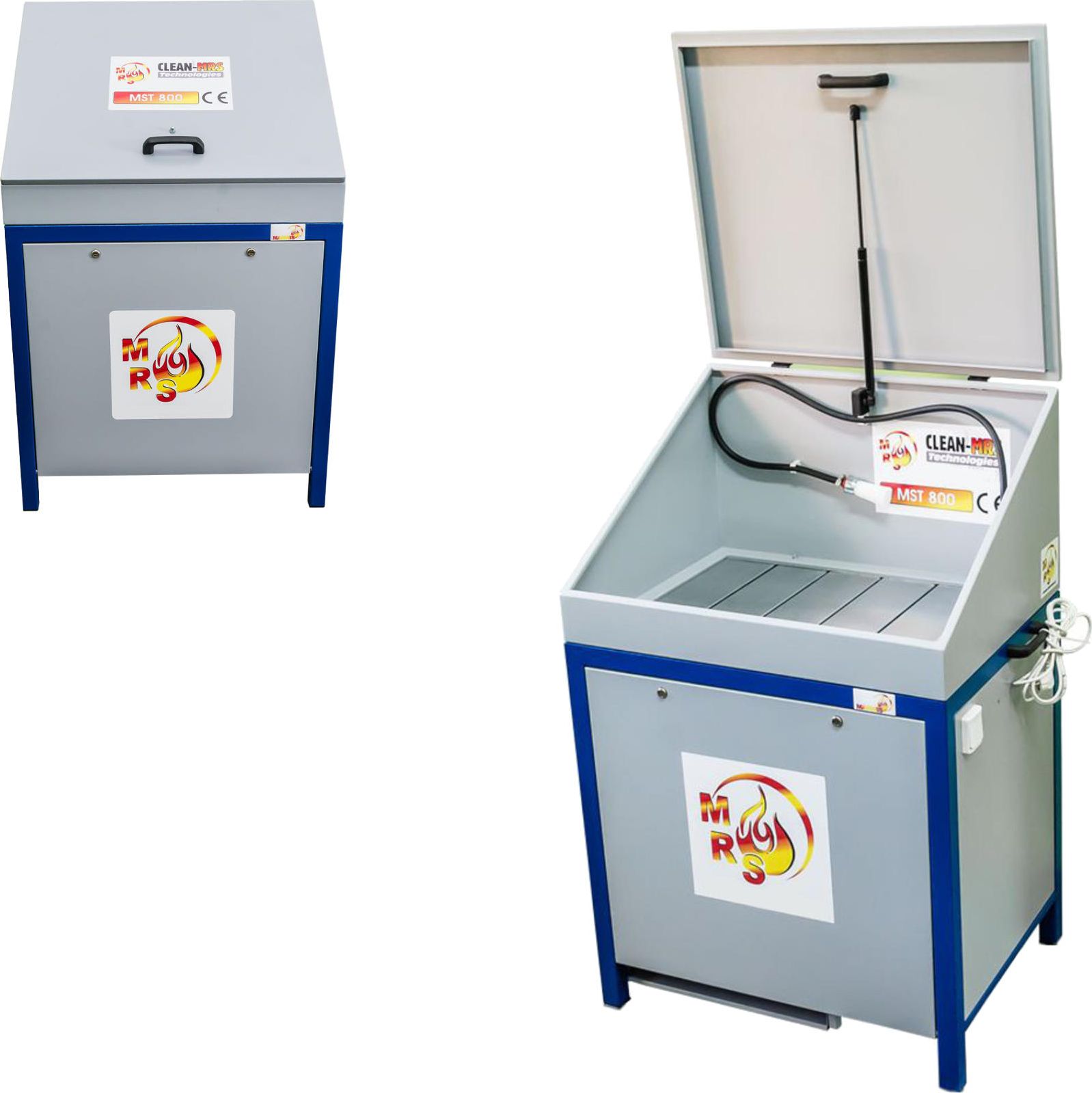 Marwis Myjka warsztatowa do części z obiegiem zamkniętym MST 800 z pokrywą Myjka warsztatowa ekologiczna MST 800 z pokrywą