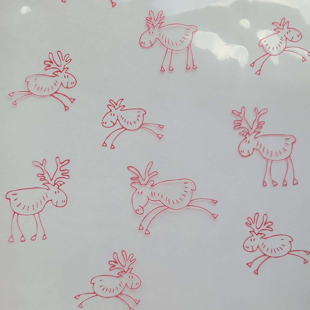 Fastima Folia świąteczna do pakowania prezentów 70cmx2,5m Fm3