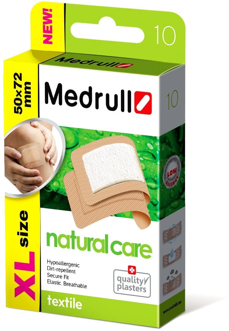 PLASTERS MEDRULL NATURAL CARE 10UNITS
