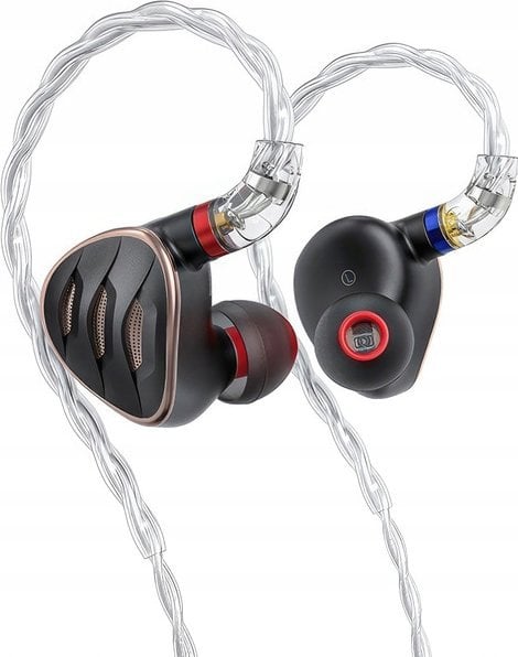 Słuchawki FiiO FH5s - 2024 black półotwarte słuchawki IEM