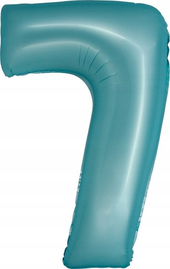 GoDan Balon foliowy Smart, Cyfra 7, j. niebieska matowa, 76 cm GoDan