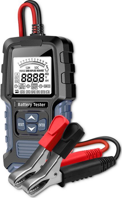 Qoltec Qoltec Cyfrowy tester akumulatora z wyświetlaczem LCD | 12V | 24V | 3Ah-400Ah