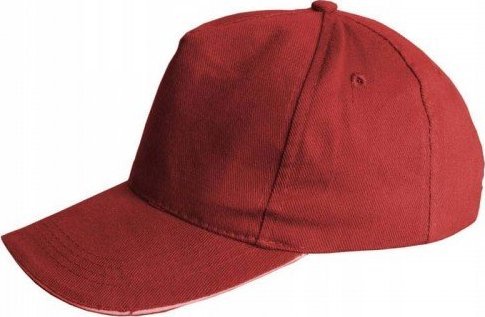 Stalco Czapka z daszkiem czerwona regulowana