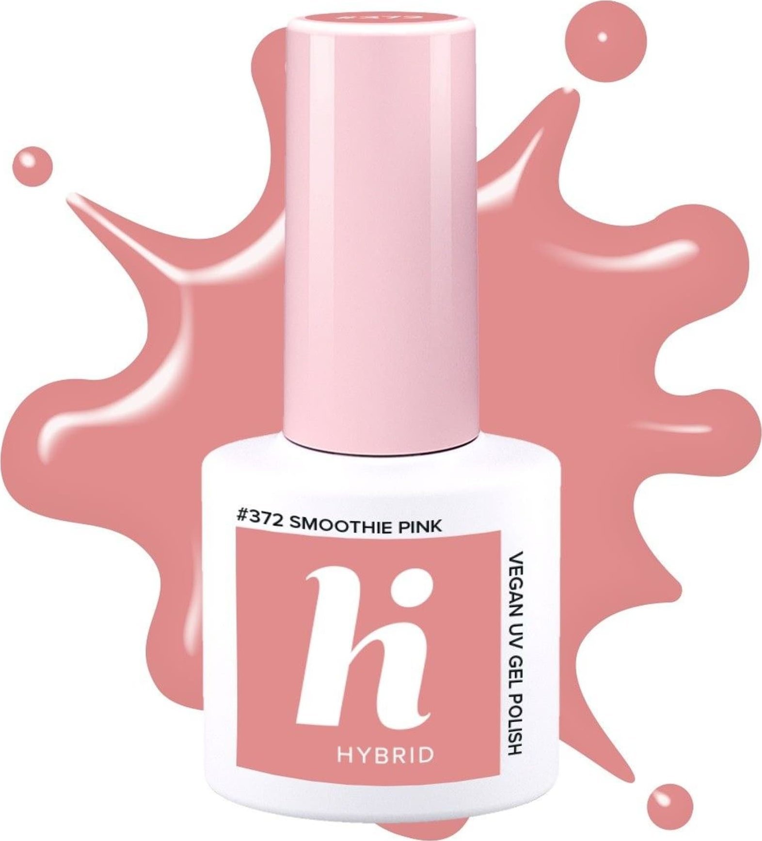 Hi Hybrid HI HYBRID Lakier hybrydowy 372 Smoothie Pink 5 ml