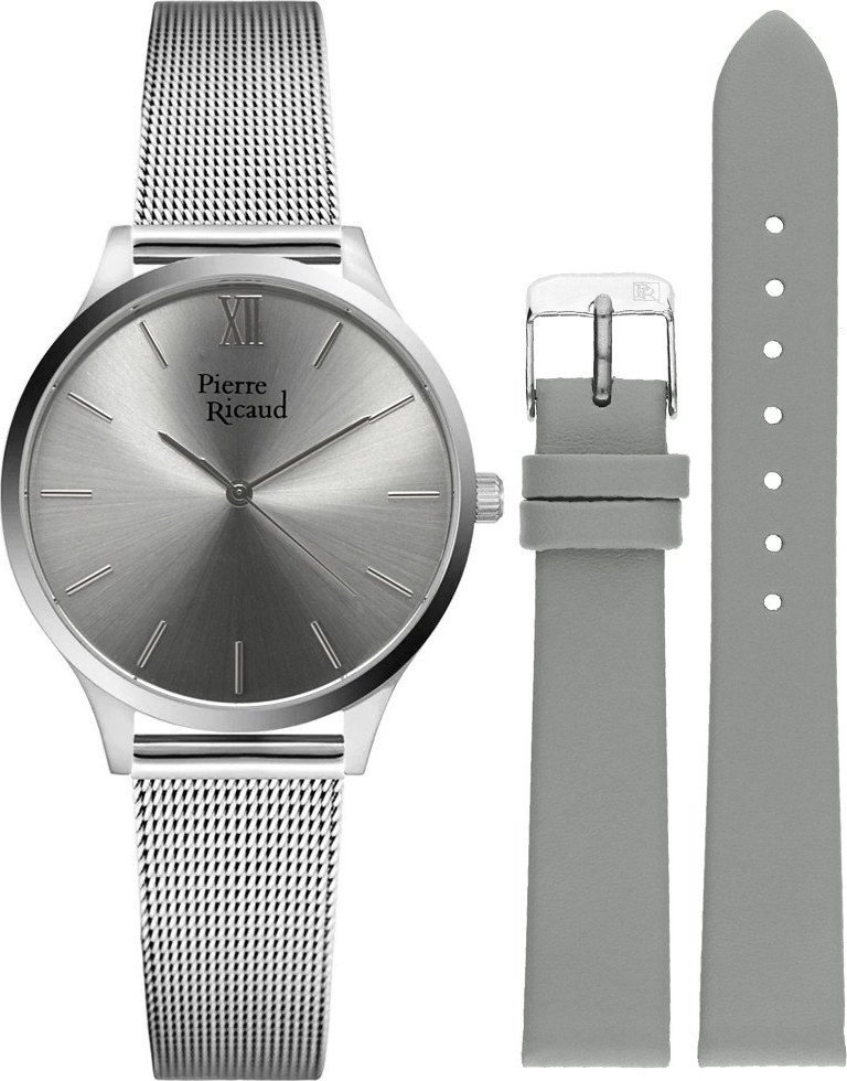 Zegarek Pierre Ricaud Zegarek damski Pierre Ricaud P22045.5163Q-SET srebrny