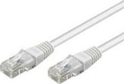 Goobay Kabel sieciowy - RJ-45 25 cm - UTP - CAT 6 - biały (95257)