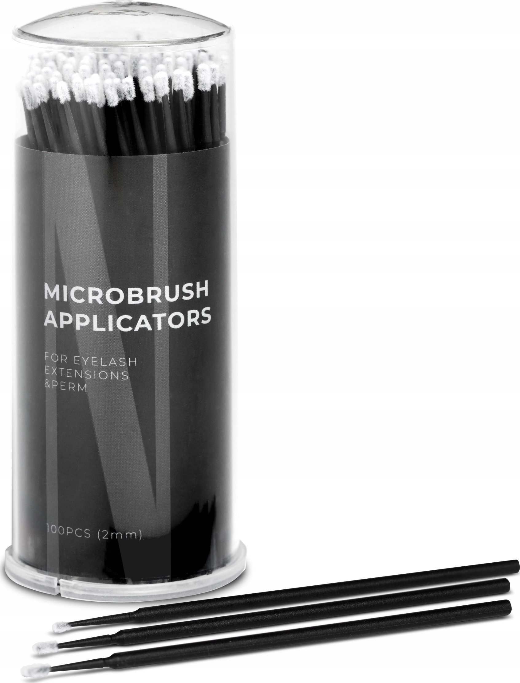 NANOLASH_Microbrush mikro aplikatory do rzęs 2mm 100szt.